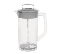 Water Pitcher With Lid - Tè Pitcher Juice Container, Leak Proof Mixing | Jug With Wide Nozzle | 2000 ml Easy Long Lasting Jug For Beverages Lemonade Iced Caraffa Fridge Indoor Outdoor Use