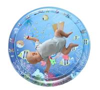 Water Play Mat - Silicone Grass Snuffle Pad |Pet Snuffle Pad | Waters Play Mats For Summer Indoors & Outdoors | Silicone Safe Water Belly Time Mat Cute Belly Time Waters Plays Mats