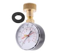 Water Pressure Tester - 0-200 PSI Gauge Thread Hose Bib Meter for Irrigation System, Lawn, Garden with Flow Monitoring, for Home Outdoor Indoor Kitchen Shower Plumbing Accessories