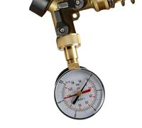 Water Pressure Tester - 60-140 PSI Gauge, Easy Read Meter