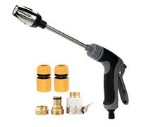 Water Pressure Washer - Adjustable Nozzle Non-Slip Portable, High-Pressure Cleaning Tool, Car Detailing Equipment, Multi- Spray, Garden Yard Watering, Indoor And Outdoor Utility, Hose Attachmen