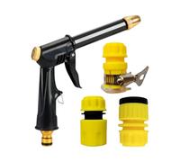 Water Pressure Washer - Car Power Washer Household Cleaning | with Nozzles Adjustable Leakproof Deep Cleaning for Home Garage Balcony Garden Yard Patio Bike Plant Flower Watering