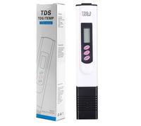 Water Quality Tester, Digital Water Tester, 2-in-1 Accuracy Tool, Multi-Function Display, for Hydroponics, Aquarium, Tap Water, Drinking Supply, Swimming Pool, Lab, Field Use