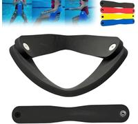 Water Recliner, 3 in 1 Foldable Non Inflatable Foam Floating Lounger Chair, Stable Swimming Noodles Raft Seats for Sitting in The Waters Swim (Black,L)