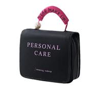 Water Resistant Makeup Organizer Travel Bag | Compartmented Cosmetic Organizer Travel Bags Cosmetic and Jewelry Travels Toiletry Bag With Water Resistant Features Cosmetic Organizer Bag for Travel