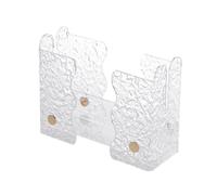 Water Ripple Acrylic Tissue Box - Bathroom Kitchen Storage Organizer Multi-Purpose Paper Towel Napkin Holder Portatovaglioli
