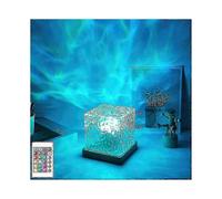 Water ripple dynamic light and shadow atmosphere light, 16 color change atmosphere light, rotating water ripple atmosphere light, as beautiful as the