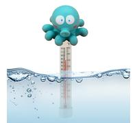 Water Sensor, Temperature Gauge, 3.15x2.17x8.27 Inches Pool Thermometer, Cartoon Animal Display, Floating Rope Attachment, Ideal for Hot Tub, Spa, Swimming, Home, Outdoor Fish Tank