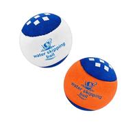 Water Skipping Stone Toy | Soft Floating Ball For Pool And Lake Games