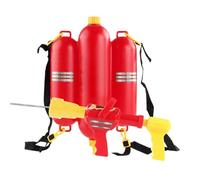Water Soaker - Design pompiere con spray per spingere e tirare - Pistola a spruzzo d'acqua giocattolo - per feste estive in spiaggia cortile all'aperto piscina giardino ragazze e ragazzi