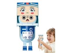 Water Soaker Giocattoli Spruzzatori d'acqua per bambini, Square Head Anime, Squirter Toy per la piscina, interattivo fuori giochi per feste per bambini adulti