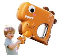 Water Soaker Kids, Dinosaur Electric Launching Toy, Interactive Summer Bathing Game for Parent Child Beach Fun, Backyard, Pool, Party, Garden, Fight, 7.28x6.42x2.95 Inches