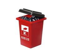 Water Soaker, Summer Activity, 2.68x2.83x3.82 Inches Trash Can Gear with Quick Spray, Outdoor Fun Set with Easy Play, Home Accessories for Patio Garden Playground Indoor Backyard Beach Party and Boys