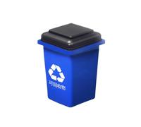 Water Soaker - Trash Can Design Pool Game | Mini Water Squirt Toy | 6.8x7.2x9.7cm Size + 100g Lightweight | Resistant ABS Polymer | For Patio Garden & Outdoor Beach Parties