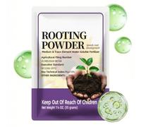 Water Soluble Plant Fertilizer Powder, Fast Absorption Root Booster, Indoor Outdoor Plant Nutrient Formula For Succulents Citrus Vegetables Orchid Hydrangea Fruit Trees Pepper Growth Support 35g