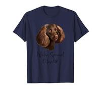 Water Spaniel Mom Mammina Cane American Water Spaniel Madre Maglietta