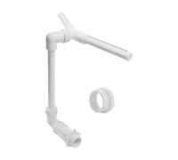 Water Spray, Fountain Head, 360 Adjustable Sprinkler, Double Nozzle Cooling System, Pool Pump Attachment for Deck Patio Landscaping Summer Outdoor Leisure Refreshing, White