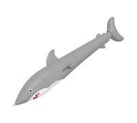 Water Spray Pen, Shark Shaped Ballpoint, Writing Gag Gadget, Fun Novelty Prank Toy, Refillable Ink with Hidden Sprayer, for Kids, Friends, Coworkers, Party and More