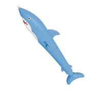 Water Spray Pen, Shark Shaped Ballpoint, Writing Gag Gadget, Hidden Sprayer Design, Fun Novelty Presents, for Kids Coworkers Friends Workplace Pranks Use, 5.71x1.18x0.79 Inches