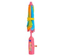 Water Sprinkler Toy, Educational Umbrella Spray, 30.5x3cm/12.01x1.18 Inches Interactive Play Tool, Colorful Dome Design, Easy Hose Attachment, 3-4 meters for Pool Bath Time