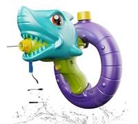 Water Squirt Toy 900ml, Cute Dinosaur Shark Electric Water Soakers, Rechargeable Leakproof Pool Toy for Swimming Pool, Beach, Park, Summer Party Favors