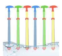 Water Squirter | 6pcs Romantic Interaction Waters Sprinkler Set | Kids Outdoor Waters Play Toy | Portable Handheld Water | Fun Summer Party Beach Pool Garden Activity Game | Durable Spray Toy