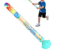 Water Squirter - ABS 35x6.5x3.5cm 70 Hole Light Up Water Spray Toy | LED Outdoor Summer Waters, Backyard Pool Beach Play Toy | For Boys Girls Garden Outdoor Party Game Use