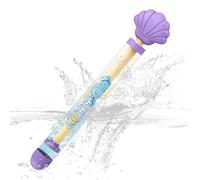 Water Squirter, Colorful Soaker 13.78x2.56x1.38 Inches, High-Capacity Spray, Long Range, Kids Outdoor Blasters Toy for Fun Game Beach, Backyard, Adults and Children