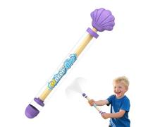 Water Squirter Shell, Summer Soaker Toy, Pull-Out Design, 13.78x2.56x2.56 Inches Outdoor Backyard Fun, Beach Pool Accessory, Firework Squirt Toy, Ideal for Warm Weather Activities