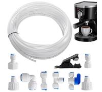 Water Supply Filter Pipe - Food-Grade POM 15 m | Refrigerator Connectors Kit | Drinking Water Hose Pipe With Quick Connect And Hose Cutter For Fridge ater Supply