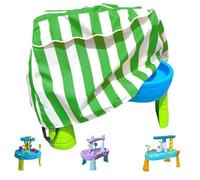 Water Table Cover,Dustproof Table Protector - 2 Step Water Desk Cover for Waterproof Dustproof Accessories for Outdoor Toy
