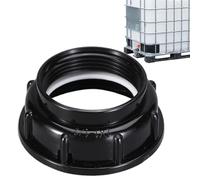 Water Tank Adapter Connector - Barrel Outlet Valve for Liquid Transfer | Heavy Duty Threaded Fitting with Leak Proof Seal Ring, Garden Irrigation Storage Accessory Secure Flow Control