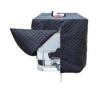 Water Tank Cover Protector, Dustproof and Weatherproof Tote Shield for Outdoor Use, Ideal for Garden, Rv, Camping, Household, Agriculture, Backyard Storage,47.24x39.37x45.67 Inches
