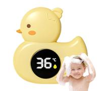 Water Temperature Gauge - Floating Crab Duck Bath Thermometer | Waterproof LCD Display Temperature Sensor, Cute Bathtub Toy For Girls Boys, Safe Infant Bath Accessory