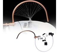 Water Therapy Head Spa, telaio portatile a cascata per la circolazione dell'acqua per un efficace relax e terapia