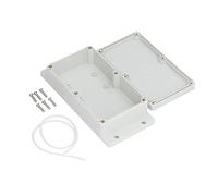 Water - tight Junction Box IP65 | ABS Flame Retardant Enclosure 158x90x46mm | Electrical Project Box for Indoor/Outdoor Use | F7-2 Model with Fixed Ear