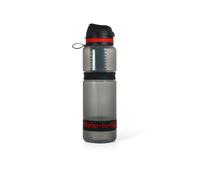 WATER TO GO Borraccia da 0,75 l, con filtro - bere acqua direttamente da fiume, lago o condotto, ultraleggera e senza BPA, potenza del filtro 200 l, perfetta per viaggi, kayak, campeggio, ecc. (rosso)