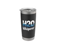 Water Treatment Plant Operator H2O Whisperer Bicchiere termico in acciaio inox doppia parete