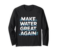 Water Treatment Plant Operator Make Water Great Again Maglia a Manica
