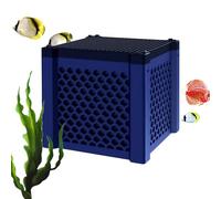 Water Trough Filter, Activated Carbon Aquarium Insert, Odor-Control Sponge Pad for Clean Filtration, Set of 4 Black, Great for Fish Tank, Pond, Garden, Dorm Room, Work, Home Use