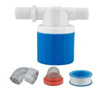Water Trough Float Valve - 5.12 inch Automatic Tank Refiller | Regolabile Water Level Controller - Includes Filter and Fittings, ideale per Livestock, Ponds, Pools and Home Tanks