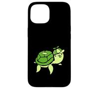 Water Turtle Boy Teenager Chewing Bubble Gum divertente Cappy Cap Custodia per iPhone 15