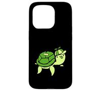 Water Turtle Boy Teenager Chewing Bubble Gum divertente Cappy Cap Custodia per iPhone 15 Pro