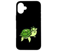 Water Turtle Boy Teenager Chewing Bubble Gum divertente Cappy Cap Custodia per iPhone 16 Plus