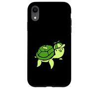 Water Turtle Boy Teenager Chewing Bubble Gum divertente Cappy Cap Custodia per iPhone XR