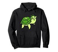 Water Turtle Boy Teenager Chewing Bubble Gum divertente Cappy Cap Felpa con Cappuccio