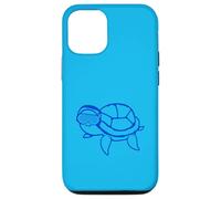 Water Turtle DJ Fun Musica Ascolta Cuffie Cool Occhiali Club Custodia per iPhone 12/12 Pro