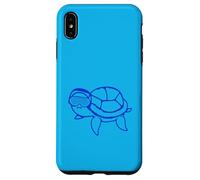 Water Turtle DJ Fun Musica Ascolta Cuffie Cool Occhiali Club Custodia per iPhone XS Max