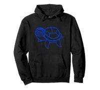 Water Turtle DJ Fun Musica Ascolta Cuffie Cool Occhiali Club Felpa con Cappuccio