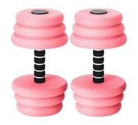 Water Weights, Aquatic Dumbbells, 2 pezzi Strength Training, 10,83 x 5,91 Inches Floatation Tools, Aqua Barbell for Men, Donne, Adulti, Kids, Seniors, Recovery Workouts